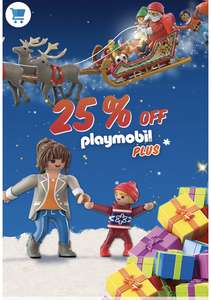 25% Off Playmobil Plus @ Playmobil Shop