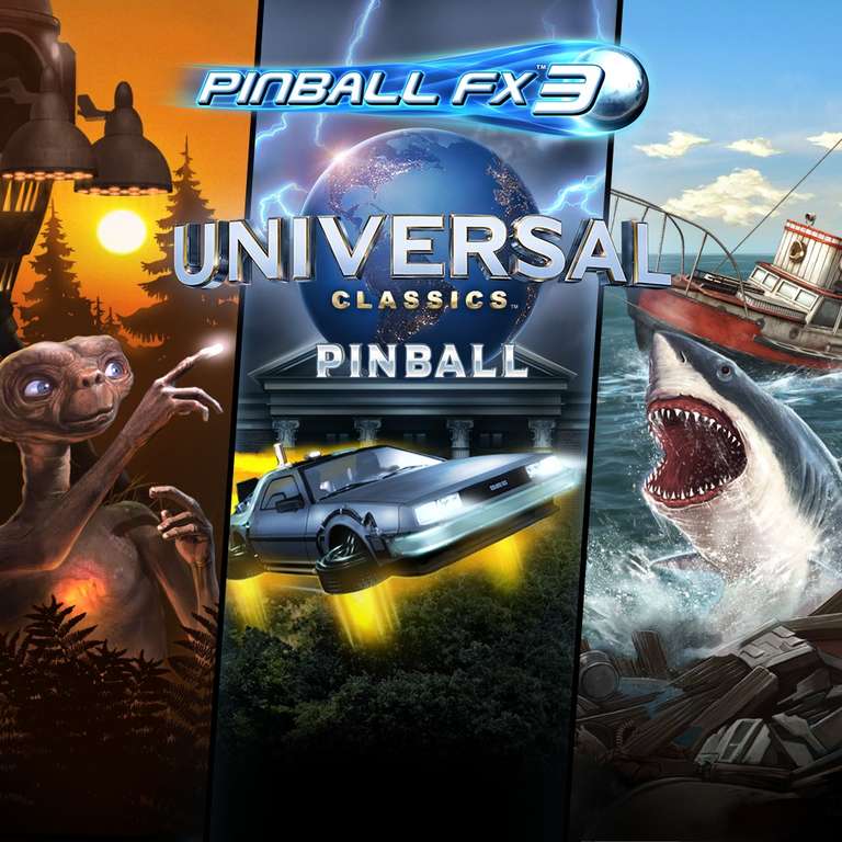Various Pinball FX3 Packs Sale - E.G Pinball FX3 - Universal Classics™ Pinball £3.19 @ Playstation PSN