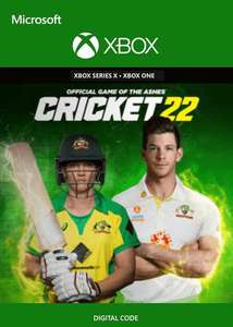 Cricket 22 [Xbox One / Series X|S - Argentina via VPN] £13.51 using code @ Eneba / XGameStore