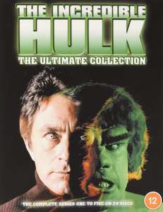 The Incredible Hulk: The Complete Seasons 1-5 [DVD] £14.99 prime + £2.99 non prime @ Amazon