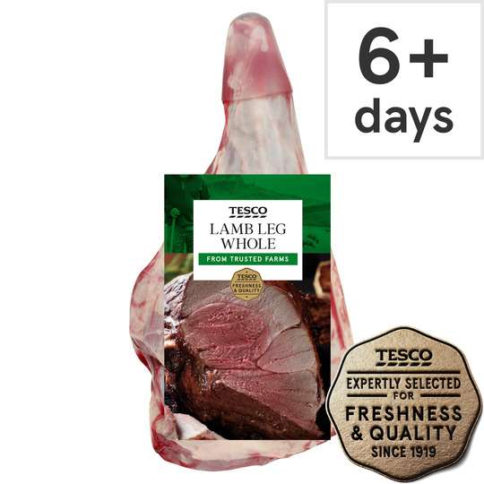 Whole Lamb Leg £6.50 Per Kilo (Clubcard Price) @ Tesco