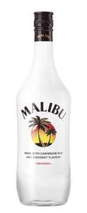 Malibu Original White Rum with Coconut Flavour, 1L - £14 Clubcard Price @ Tesco