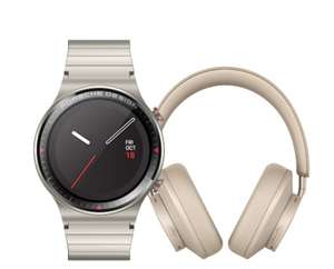 Porsche Design Huawei Watch GT 2 Smartwatch + Huawei Freebuds Studio Headphones - £314.50 With Code @ Huawei Store UK