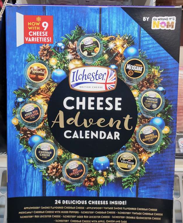 Cheese advent calendar - £7.99 in store only @ Lidl (Walthamstow, London)