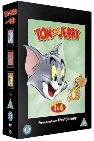 Tom And Jerry: Complete Volumes 1-6 [DVD] [2006] £9.99 prime + £2.99 non prime @ Amazon