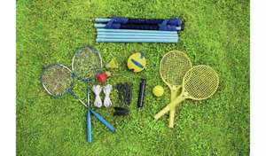 Chad Valley Tennis, Badminton and Volleyball Set £10 free click & collect @ Argos