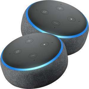 2 x Echo Dot 3rd gen = £30 with code delivered @ Currys