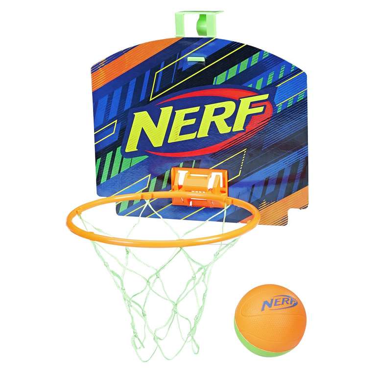 Nerf Sports Nerfoop Basketball Net and Ball Set £5.50 free click & collect @ Argos