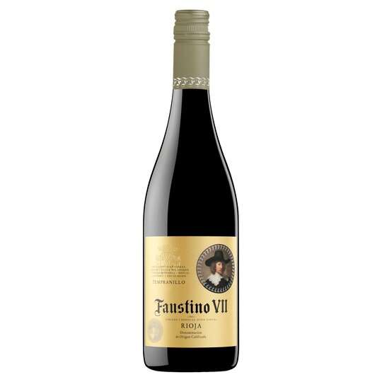 Faustino VII Rioja Wine, 75cl - £6 each / £27 for 6 bottles (£4.50 each) @ Asda