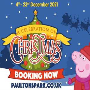 Paultons Park / Peppa Pig World - 2 Days Tickets + Hotel Stay for family of 4 - £198 / £49.5pp