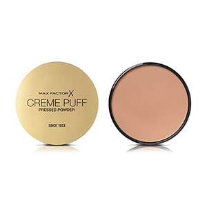 Max Factor Cream Puff Pressed Compact Powder, Glowing Formula for All Skin Types, 41 Medium Beige, 21 g - £2.96 (+£4.49 NP) @ Amazon