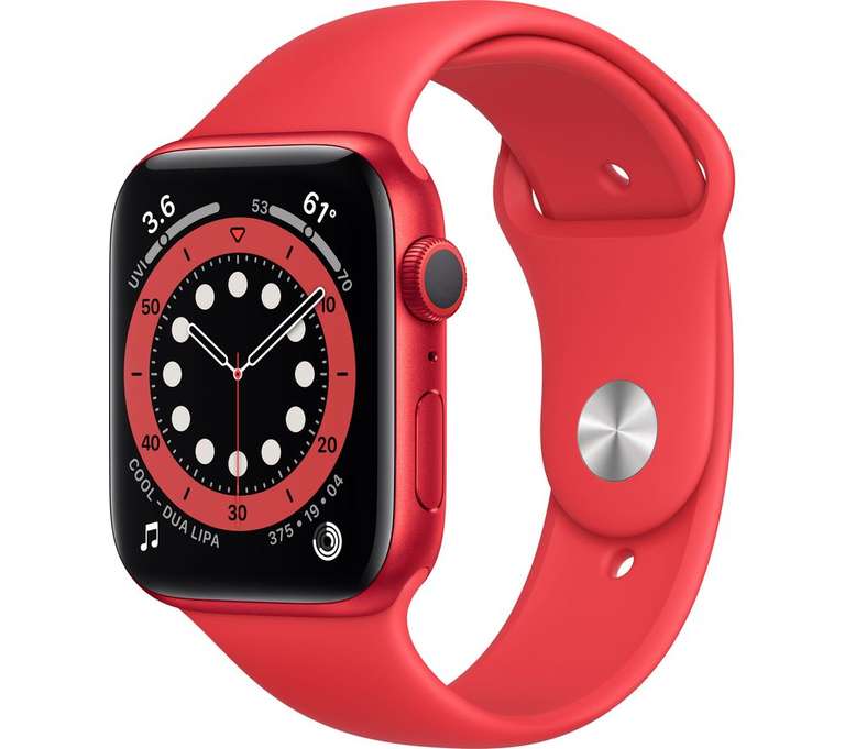 Apple Watch Series 6 GPS, 44mm (RED) - £259 delivered @ John Lewis & Partners