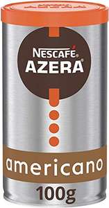 Nescafe Azera Americano Instant Coffee 100g £2.74 (£2.60 S&S / potentially £1.92) + £4.49 NP @ Amazon