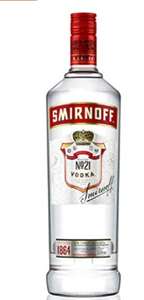 Smirnoff Premium Red Label Vodka, 1L - £16 @ Asda