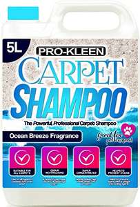 Professional Carpet /Upholstery Shampoo 5L - Suitable for All Machines £13.95 + £4.49 NP @ Amazon