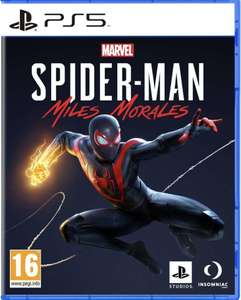 Marvel’s Spider Man Miles Morales PS5 £20 / Ultimate Edition £25 instore at selected locations @ Tesco