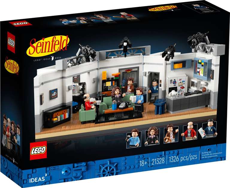 LEGO IDEAS 21328 Seinfeld - £48.99 + £3.95 del (or free over £50) @ LEGO Shop