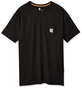 Carhartt Men's Force Cotton Delmont Short-Sleeve T-Shirt in S, M, L - £14.95 Prime / +£4.49 non Prime @ Amazon