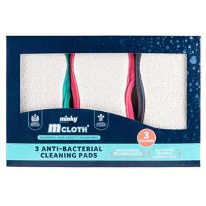 Minky Anti bacterial pads (3 pack) Instore 52p @ Homebase (Frome)