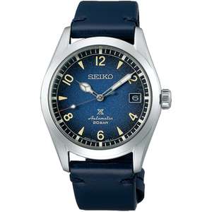 Seiko Prospex Alpinist Automatic Sapphire Blue Dial Leather Strap £416.10 with code @ Watcho