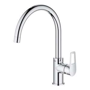 Grohe Start loop Chrome effect Kitchen Deck Tap + 5 year guarantee for £57.60 using code (free click & collect) @ B&Q