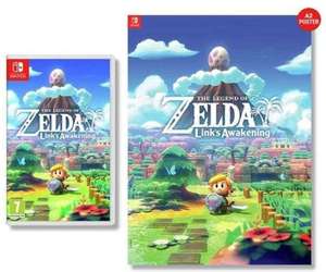 The Legend of Zelda Link's Awakening + Poster (Nintendo Switch) £35.02 @ Amazon