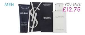 Yves Saint Laurent Kouros Gift Set 100ml EDT + 100ml Shower Gel