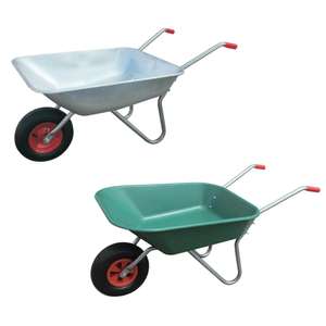 Galvanised or Heavy Duty Wheelbarrow for £15 (free click & collect) @ Homebase