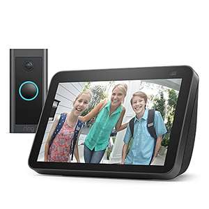 Echo Show 8 | 2nd generation (2021 release) + Ring Video Doorbell Wired - £89.99 @ Amazon