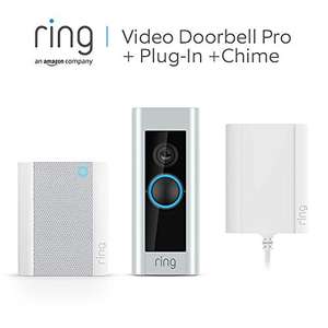 Ring Video Doorbell Pro with Plug-In Adapter and Ring Chime - £114 @ Amazon