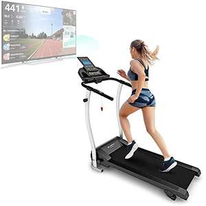Bluefin Fitness KICK 2.0 High-Speed Folding Treadmill | Kinomap | Video Coaching/Training 12 Km/h+18% Incline £359.99 @ Amazon