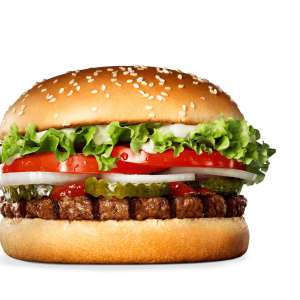 Free Whopper via Deliveroo on orders above £15 with App @ Burger King