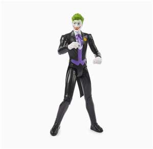 DC Comics Batman 12-Inch The Joker Action Figure (Black Suit), Kids Toys - £6.96 (+£4.49 Non Prime) @ Amazon