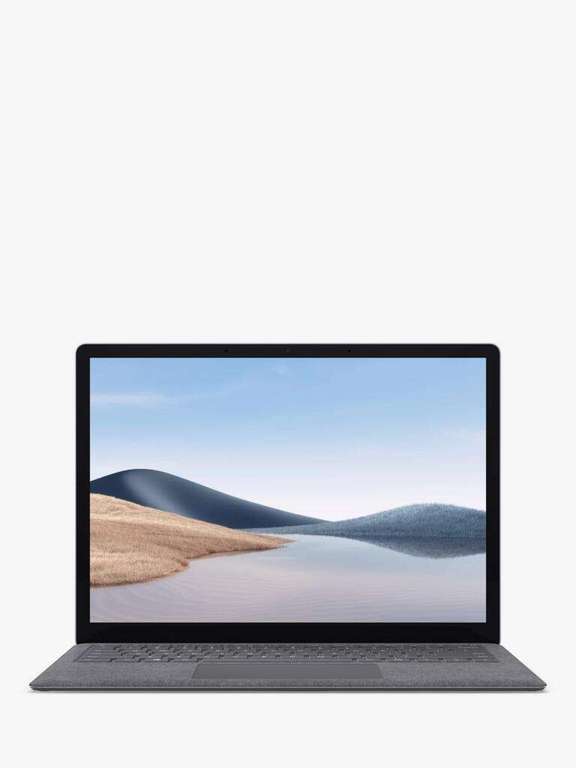 Microsoft Surface Laptop 4, AMD Ryzen 5 Processor, 8GB RAM, 128GB SSD, 13.5" PixelSense Display, Platinum £599 at John Lewis