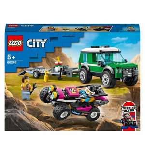 LEGO City Race Buggy Transporter 60288 - £8.10 @ Sainsburys Rugby