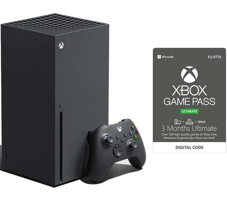 Xbox series X & 3 month game pass ultimate bundle - 1TB £479 @ Currys