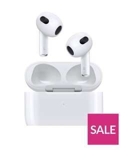 New Apple AirPods (2021) With MagSafe Charging Case (3rd Gen) £162.99 ( £122.99 After Cashback - New Customers) Delivered with code @Very