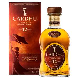 Cardhu 12 Year Old Single Malt Scotch Whisky 70cl £29.99 @ Ocado