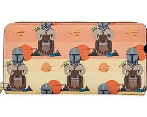 Loungefly Star Wars Mandalorian Bantha Ride All Over Print Zip Around Wallet from Loungefly - £24.99 + £3.95 delivery @ Truffle Shuffle