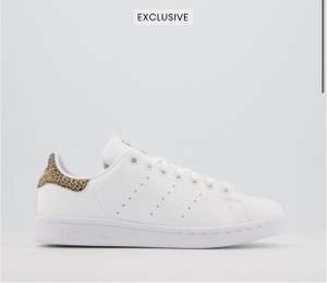 Adidas Stan Smith Trainers White Leopard Exclusive (3-5.5) - £40 @ Office