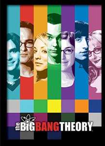 The Big Bang Theory (Signals) 30x40 cm Framed Print - £8.80 prime ( + £4.49 non prime) @ Amazon