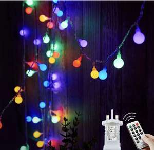 Fairy Lights Plug in 120 LEDs, £14.44 Prime (+£4.49 Non prime) Sold by Aaronic ltd and Fulfilled by Amazon