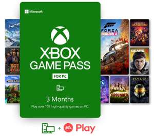 3 Months Xbox Game Pass for PC (Inc EA Play) - £13.99 @ CDKeys