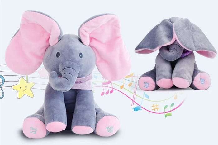 Peek-a-Boo Elephant Interactive Toy £9.99 + £4.79 delivery Fulfilled by Wowcher