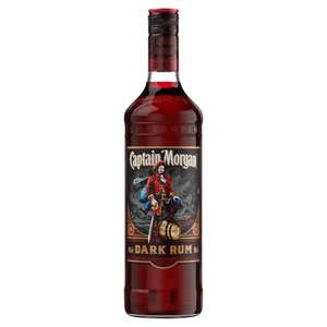 Captain Morgan Dark Rum 70cl £13 in store and online at the Coop