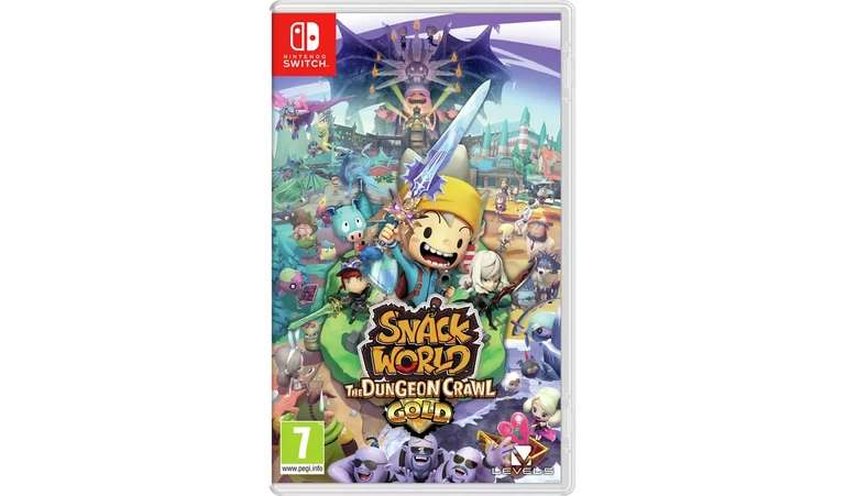 Nintendo Snack World: The Dungeon Crawl Gold £22.99 at Argos click and collect