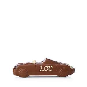 Personalised Milk Chocolate Racing Car Model 250g £5 (Best Before: 22/02/2022 / £3.95 delivery) @ Thorntons