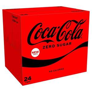 Coke Zero/Diet Coke 24 x 330ml Can Cases are £6.50 From 22/12 @ One Stop