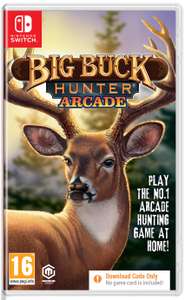 Big Buck Hunter Arcade Nintendo Switch Game (Code in Box) £9.99 Free click & collect limited stock @ Argos