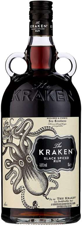 Kraken Black Spiced Rum 1L £27.20 Amazon